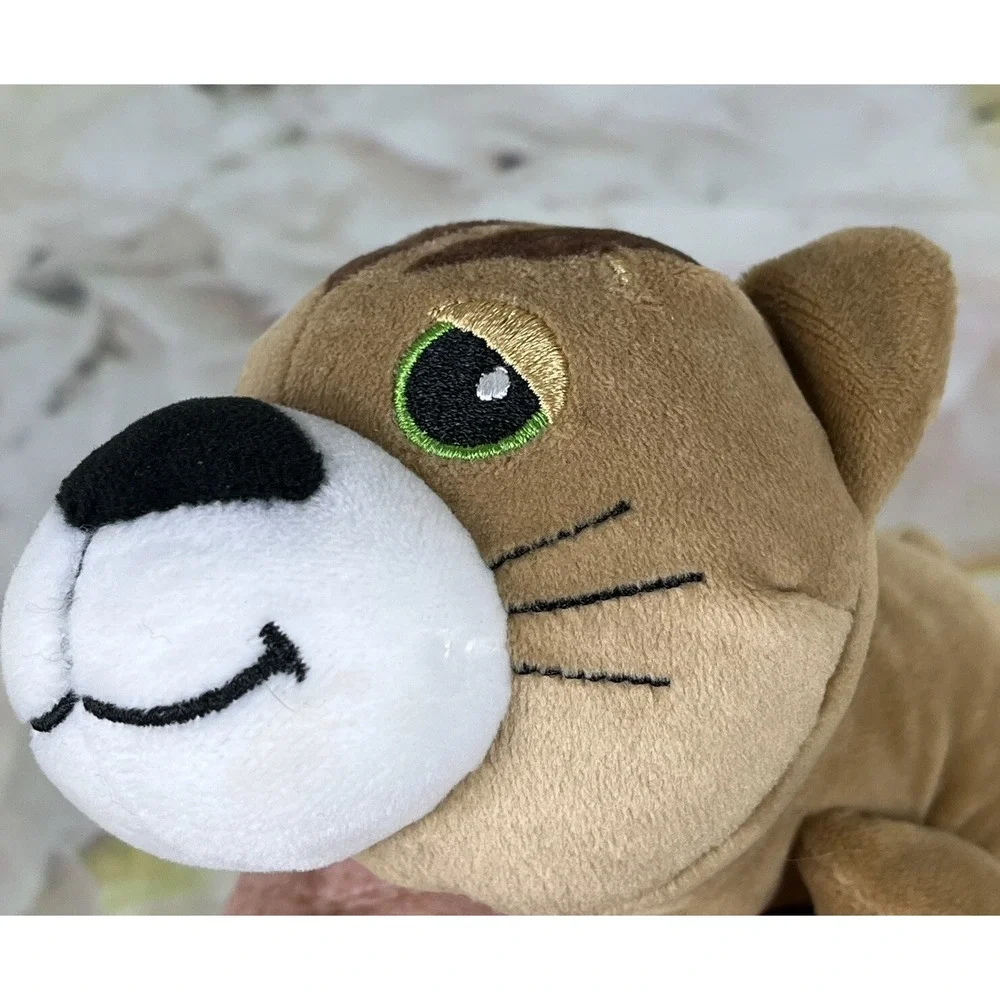 Cutetitos Tabby Cat Collectible Plush Stuffed Animal Brown Jalapeño Hot Pepper